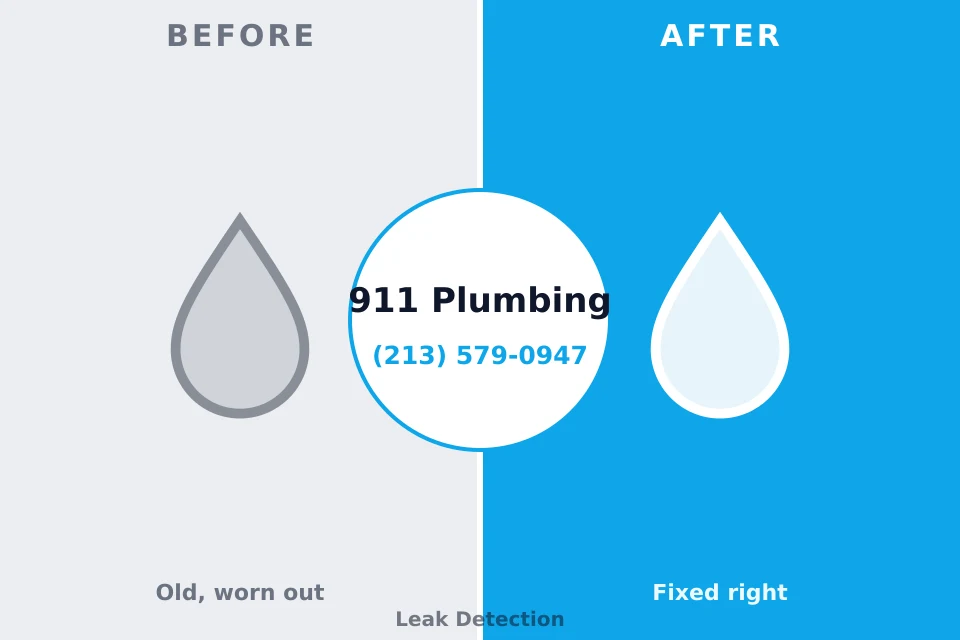 Before and after: plumbing repair Rock Springs, NM